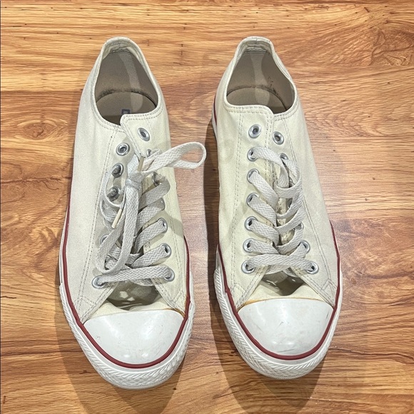 Converse Chuck Taylor All Star Low Top – Natural / Off-White Canvas - Picture 2 of 6